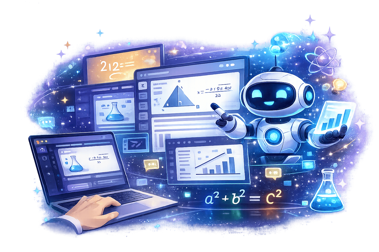 Crie aulas com Inteligência Artificial